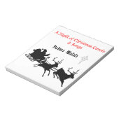 Sing Along Christmas beroemd gemaakt door Carols & Notitieblok (Linkerzijde)