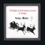 Sing Along Christmas beroemd gemaakt door Carols & Premium Bewaar Doosje<br><div class="desc">Sing Along Christmas - Carols & Feestelijke vreugde Transformeer uw huis in een winterwonderland met dit op Christmas Carol geïnspireerde decor! Van gezellige kussens tot prachtige wandkunst, dit feestelijke ontwerp brengt de warmte en het plezier van vakantiemuziek in uw ruimte. Perfect voor vakantie decoreren of cadeau aan een kerst liefhebber!...</div>
