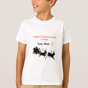 Sing Along Christmas beroemd gemaakt door Carols & T-shirt