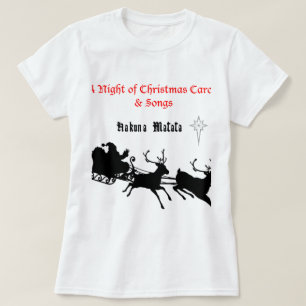 Sing Along Christmas beroemd gemaakt door Carols & T-shirt