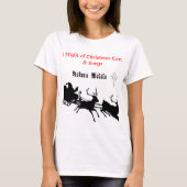 Sing Along Christmas beroemd gemaakt door Carols & T-shirt (Voorkant)