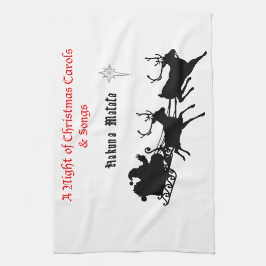 Sing Along Christmas beroemd gemaakt door Carols & Theedoek (Verticaal)