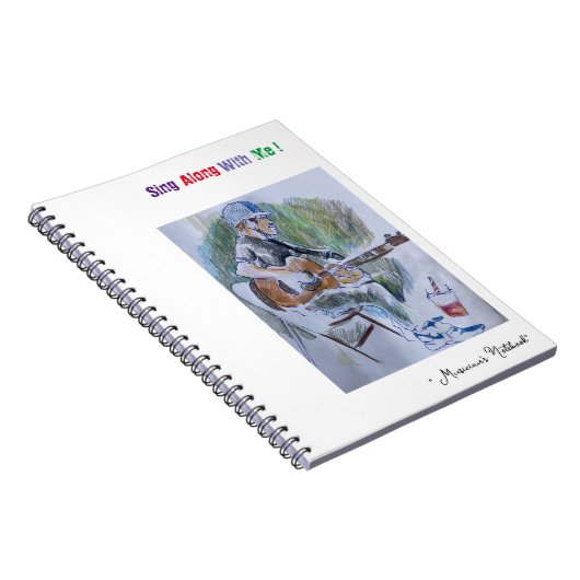 "Sing Along" Notitieboek (Rechterzijde)