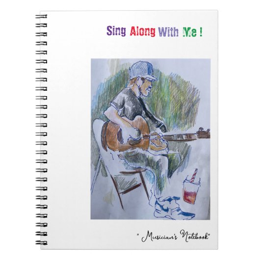 "Sing Along" Notitieboek (Voorkant)