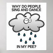 Sing and Dance in het Poster Pee Funny (Voorkant)