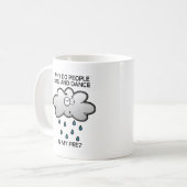Sing and Dance in Pee Funny Mug Koffiemok (Voorkant links)