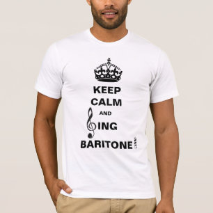 Sing Baritone T-shirt