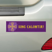 Sing Calontir Bumpersticker (Op auto)