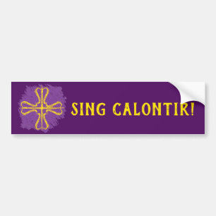 Sing Calontir Bumpersticker