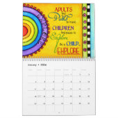 Sing, Dance, neem een kleine kans 12 maanden kalen Kalender (Jan 2026)