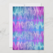 Sing, Dance & Party Girls Music Birthday Party Kaart (Achterkant)