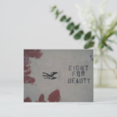 Sing for Beauty Briefkaart (Staand voorkant)