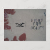 Sing for Beauty Briefkaart (Voorkant)