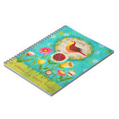 Sing - Happy Heart Inspirerend Journal-laptop Notitieboek (Linkerzijde)