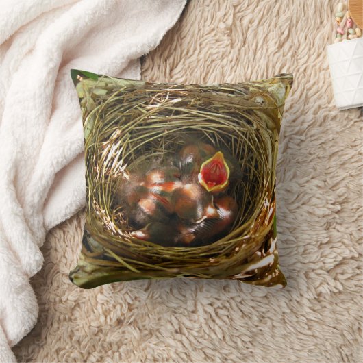 Sing Out [baby Robins] - kussen (Deken)