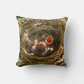 Sing Out [baby Robins] - kussen (Voorkant)