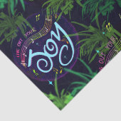 Sing Out Your Joy! Tissuepapier (Detail)