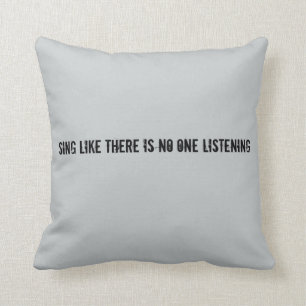 Sing Pillow voor Tieners. Kussen