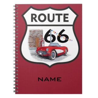 Sing route 66 gifts notitieboek