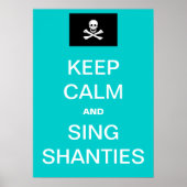 Sing Shanties. Poster (Voorkant)