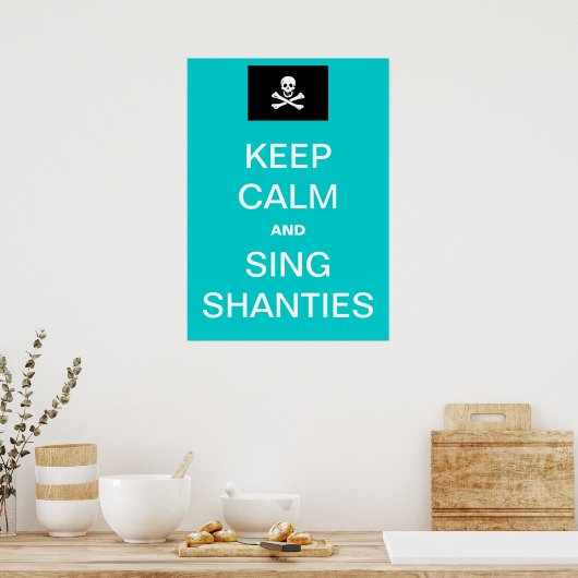 Sing Shanties. Poster (Keuken)