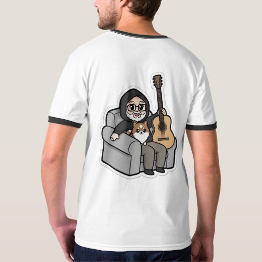 Sing sing a song...... t-shirt (Achterkant volledig)