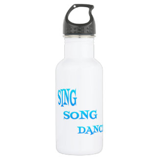 Sing Song Dance Art Waterfles