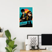 Sing Street Inspired Retro Movie Poster (Thuiskantoor)