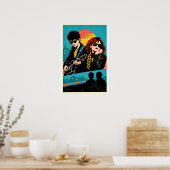Sing Street Inspired Retro Movie Poster (Keuken)