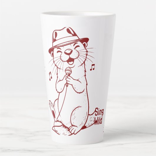 Sing Wild Latte Mok (Voorkant)