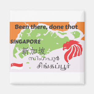 Singapore 10 magneet