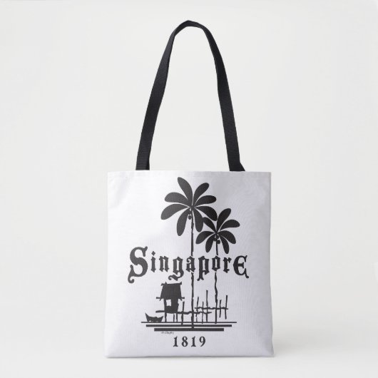 Singapore/1819 Tote Bag (Voorkant)