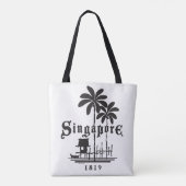 Singapore/1819 Tote Bag (Achterkant)