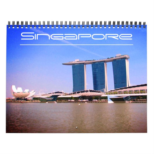 Singapore 2026 kalender (Hoes)