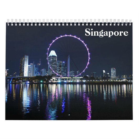 Singapore 2027 kalender (Hoes)