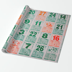 Singapore-21 JUL 2019: Chinees kalender-pagina Cadeaupapier