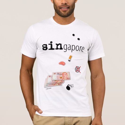 Singapore 2 t-shirt (Voorkant)