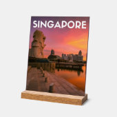 Singapore Acryl Bord (Hoek)