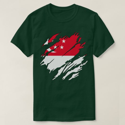 Singapore Altijd T-shirt (Design voorkant)