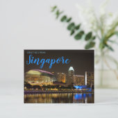 Singapore Ansichtkaart Briefkaart (Staand voorkant)