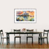 Singapore - Archief Kunstdruk Poster