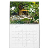 Singapore Art Aquarellen Kalender (Feb 2027)