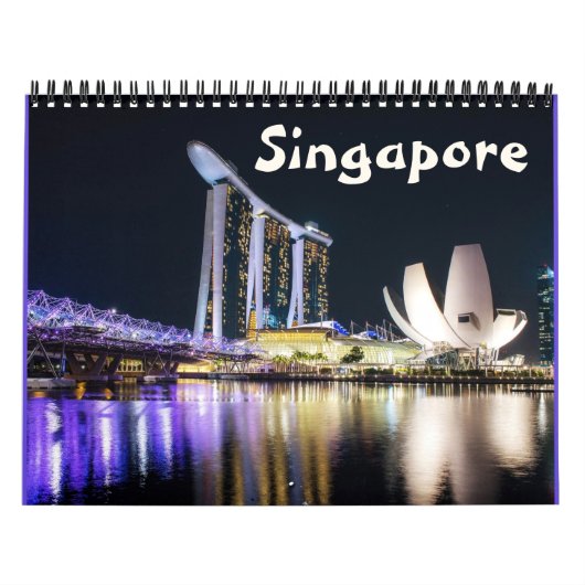 Singapore - Azië - Kalender (Hoes)