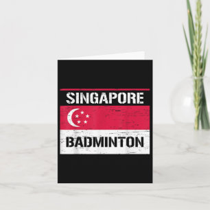 Singapore Badminton Team Badminton Kaart
