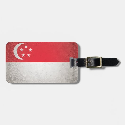 Singapore Bagagelabel (Voorkant horizontaal)