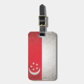 Singapore Bagagelabel (Voorkant verticaal)