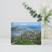 Singapore Bay Gardens Briefkaart (Staand voorkant)