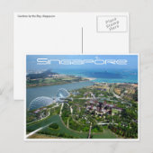 Singapore Bay Gardens Briefkaart (Voorkant / Achterkant)