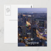 singapore bldgs briefkaart (Voorkant / Achterkant)