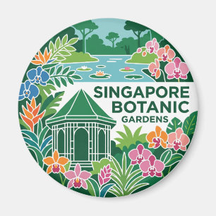 Singapore Botanic Gardens Singapore Magneet